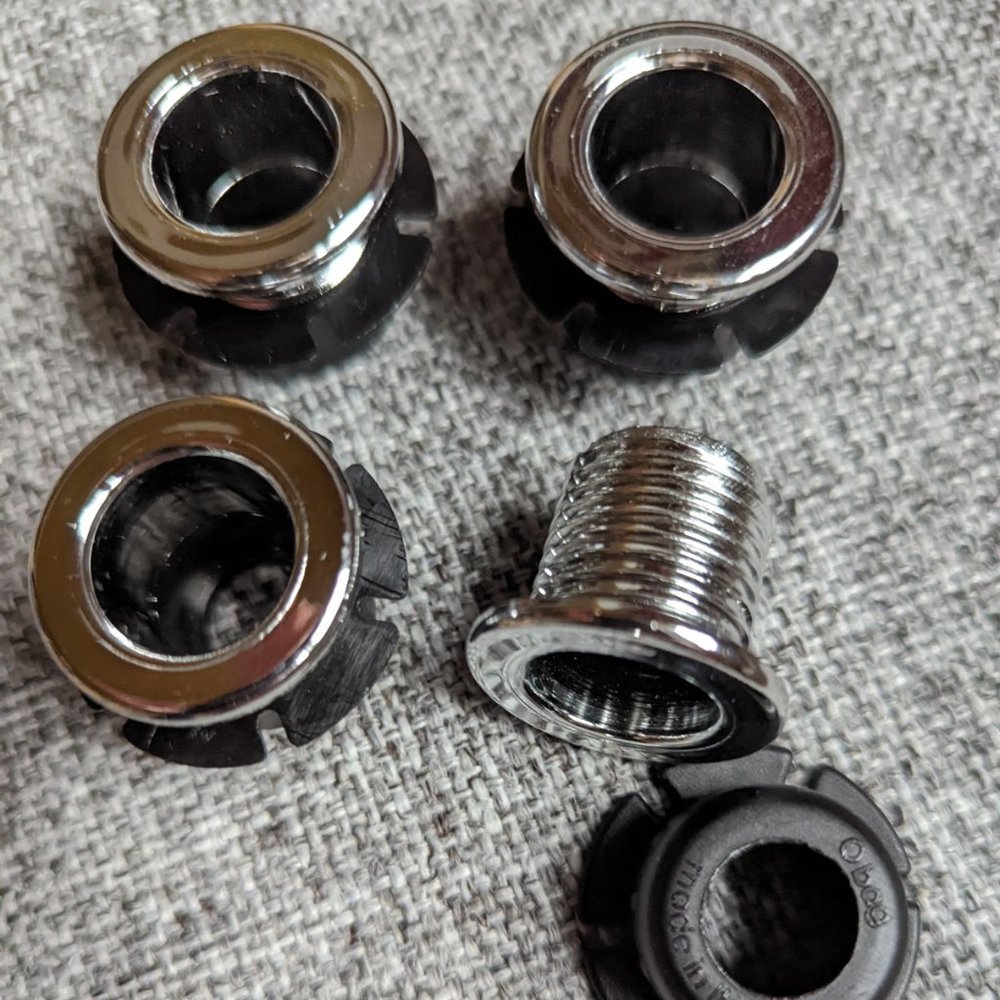 Silver Screws For O bag T Chain handles